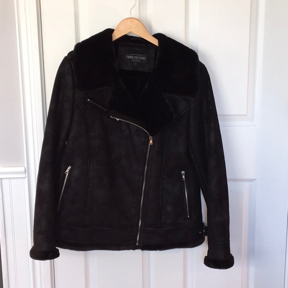 Fabulous Furs Black Jacket